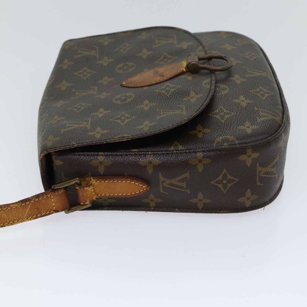 LOUIS VUITTON Monogram Saint Cloud GM Shoulder Bag M51242 LV Auth am6025