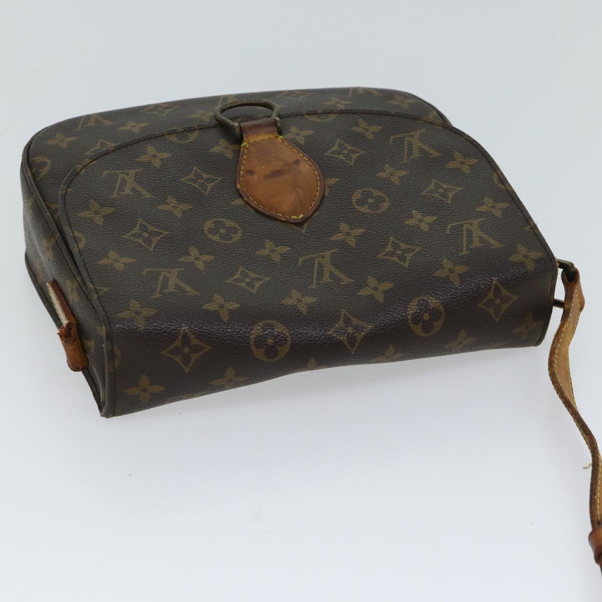 LOUIS VUITTON Monogram Saint Cloud GM Shoulder Bag M51242 LV Auth am6025