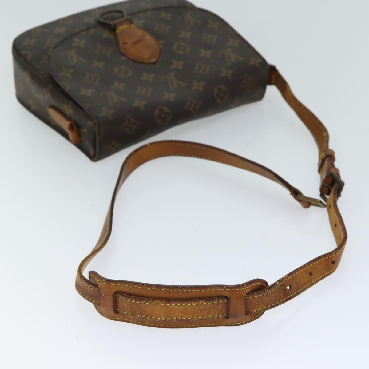 LOUIS VUITTON Monogram Saint Cloud GM Shoulder Bag M51242 LV Auth am6025