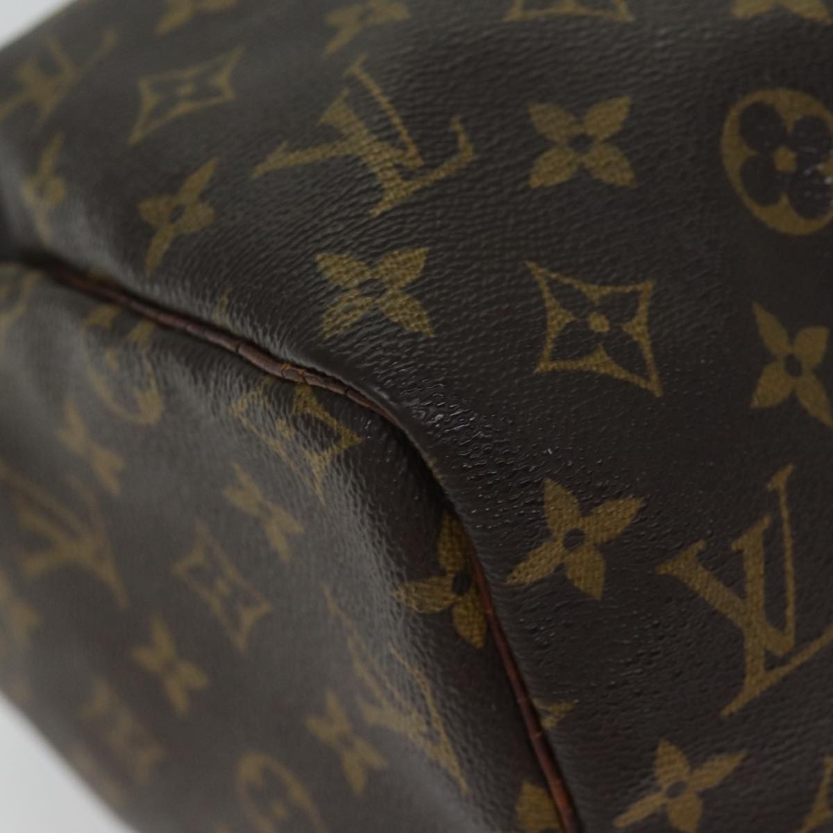 LOUIS VUITTON Monogram Speedy 30 Hand Bag M41526 LV Auth am6031