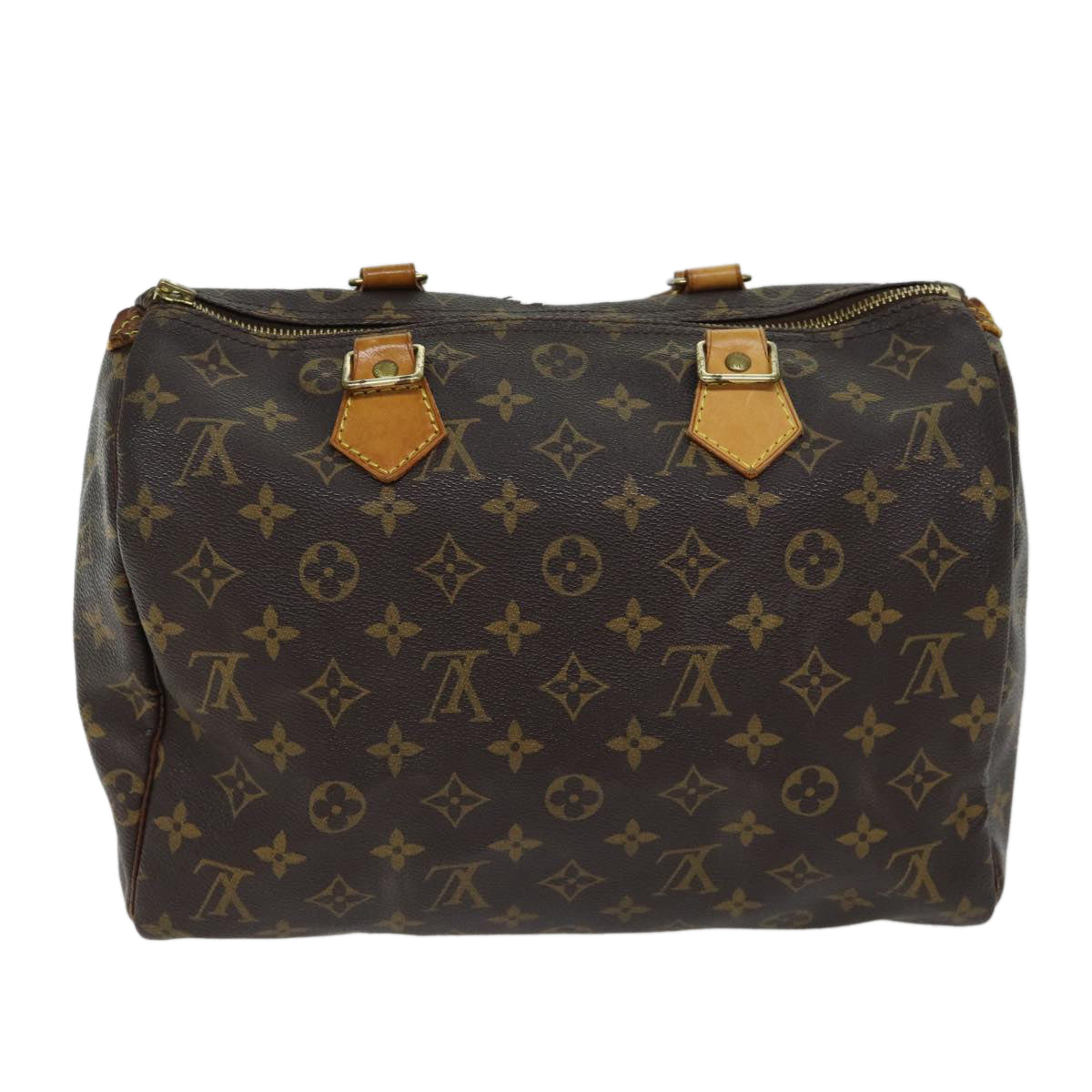 LOUIS VUITTON Monogram Speedy 30 Hand Bag M41526 LV Auth am6031 - 0