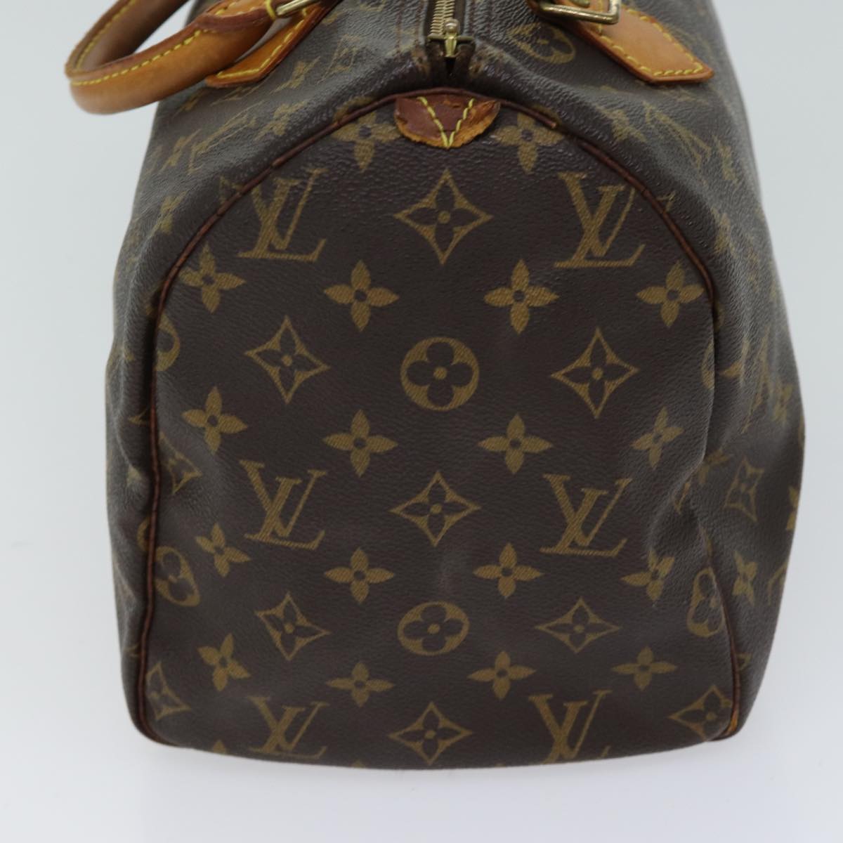 LOUIS VUITTON Monogram Speedy 30 Hand Bag M41526 LV Auth am6031