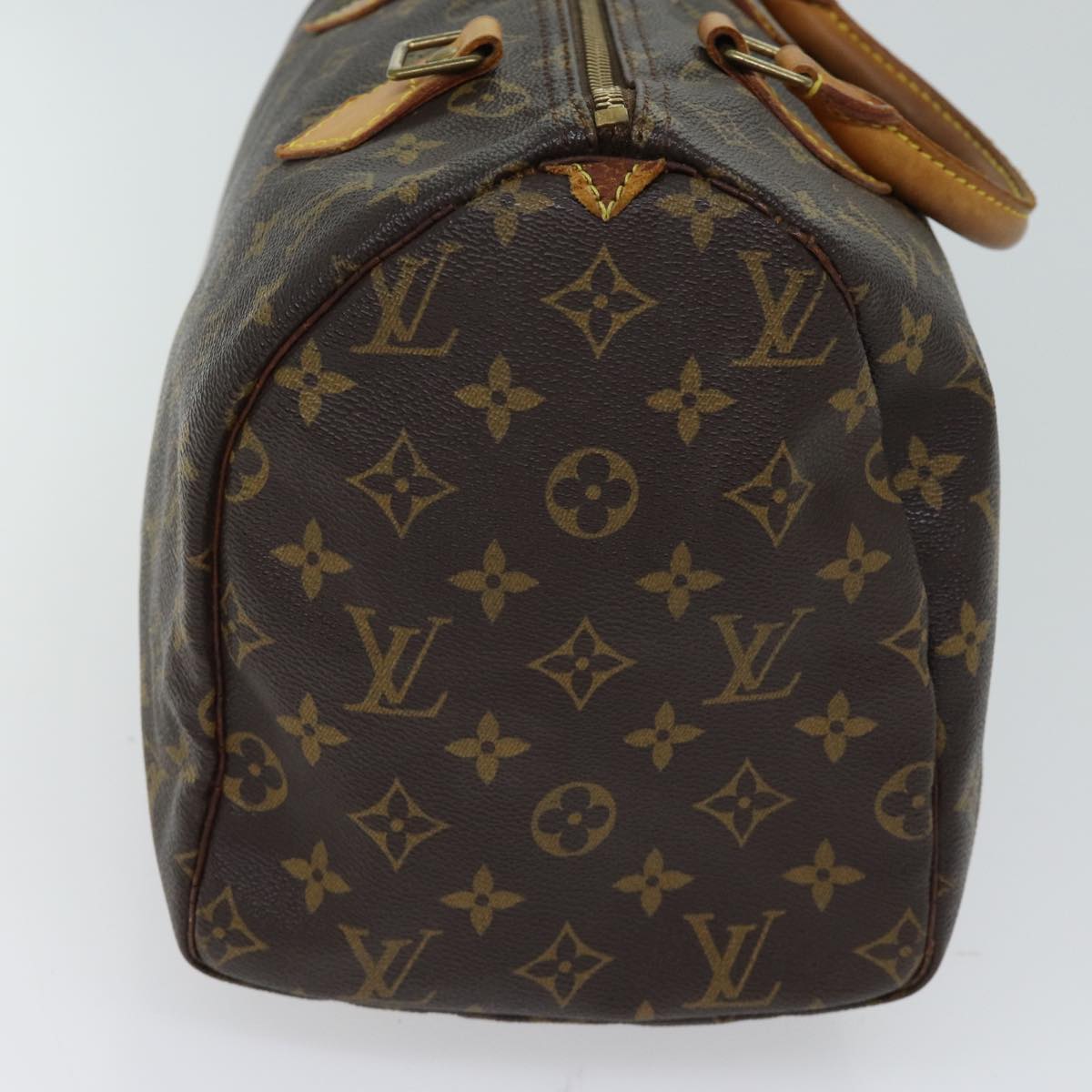 LOUIS VUITTON Monogram Speedy 30 Hand Bag M41526 LV Auth am6031