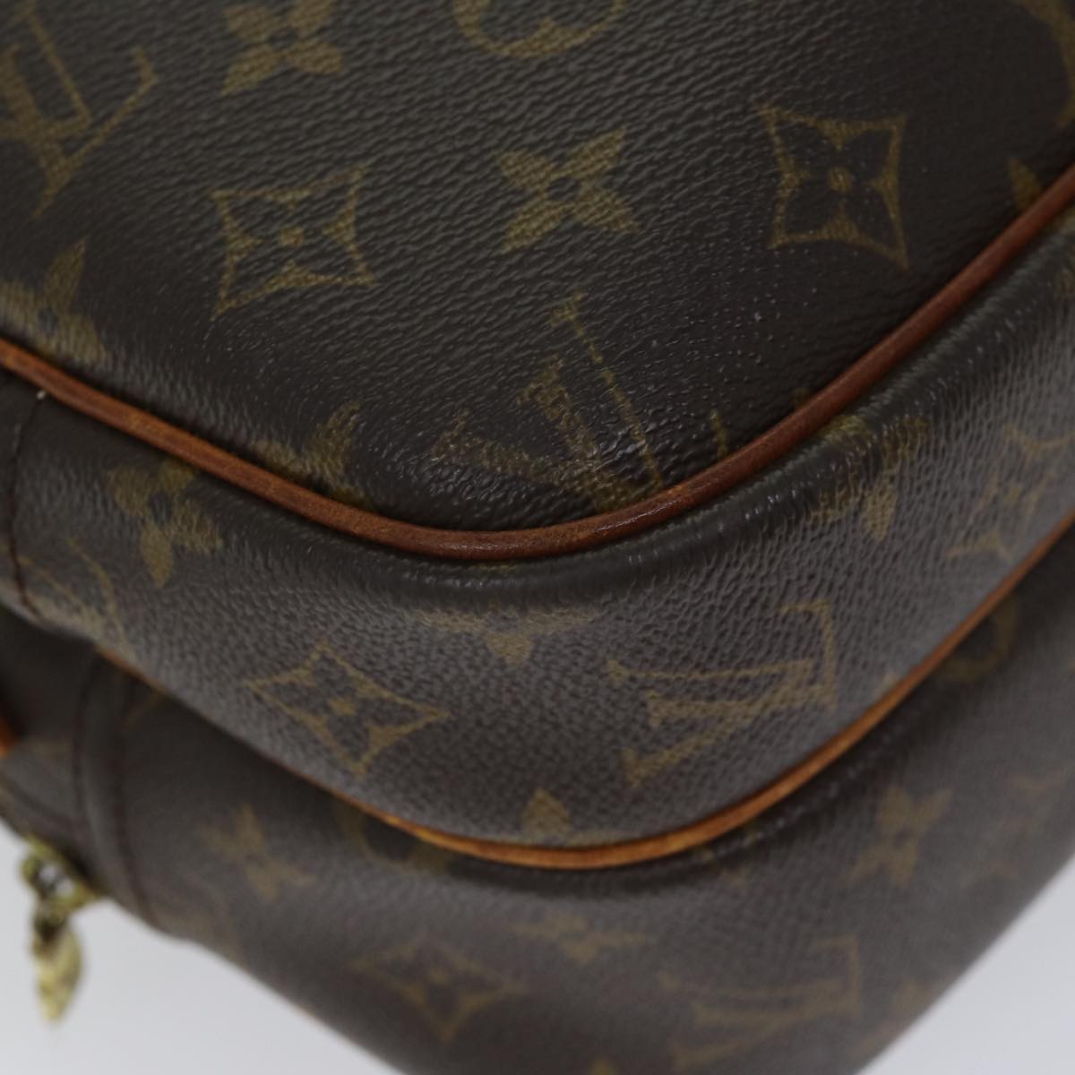 LOUIS VUITTON Monogram Reporter PM Shoulder Bag M45254 LV Auth am6032