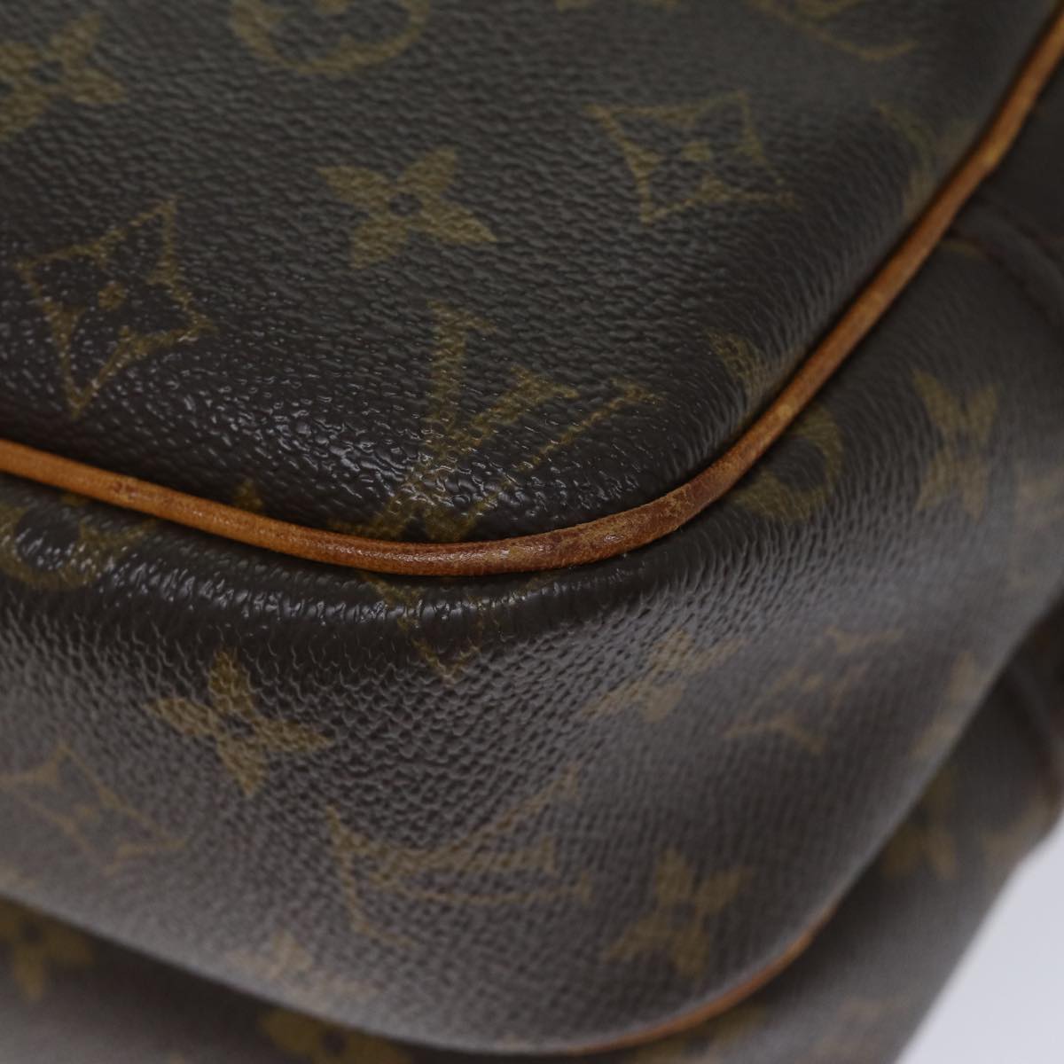 LOUIS VUITTON Monogram Reporter PM Shoulder Bag M45254 LV Auth am6032