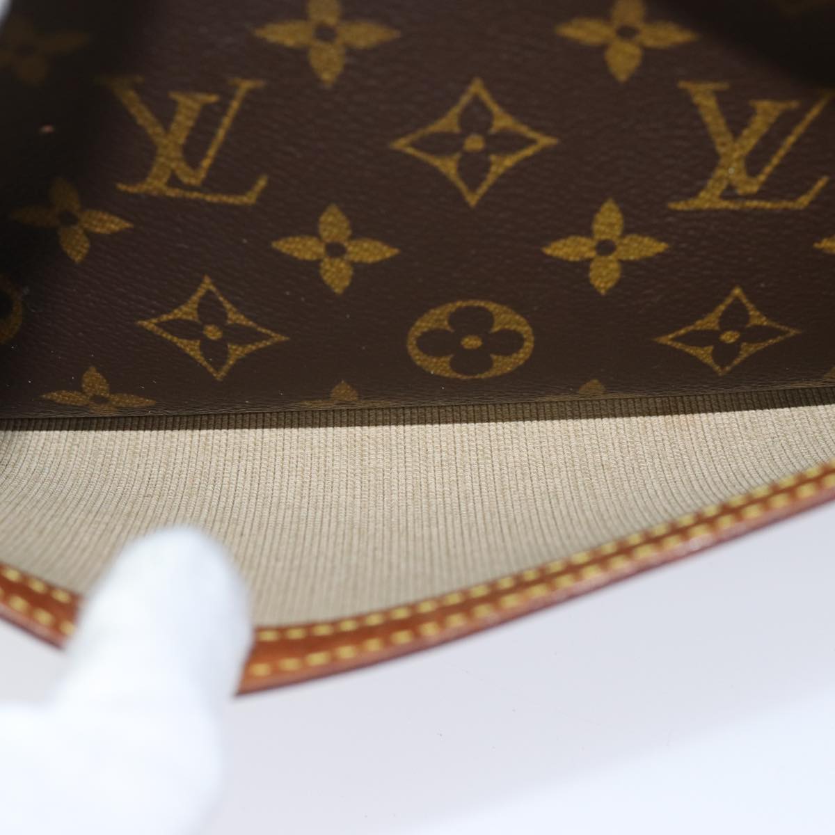 LOUIS VUITTON Monogram Reporter PM Shoulder Bag M45254 LV Auth am6032