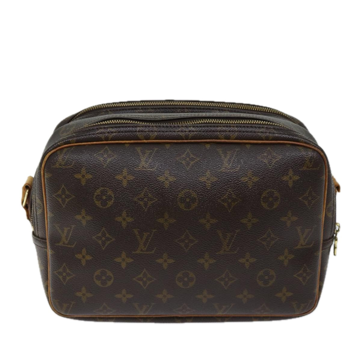 LOUIS VUITTON Monogram Reporter PM Shoulder Bag M45254 LV Auth am6032