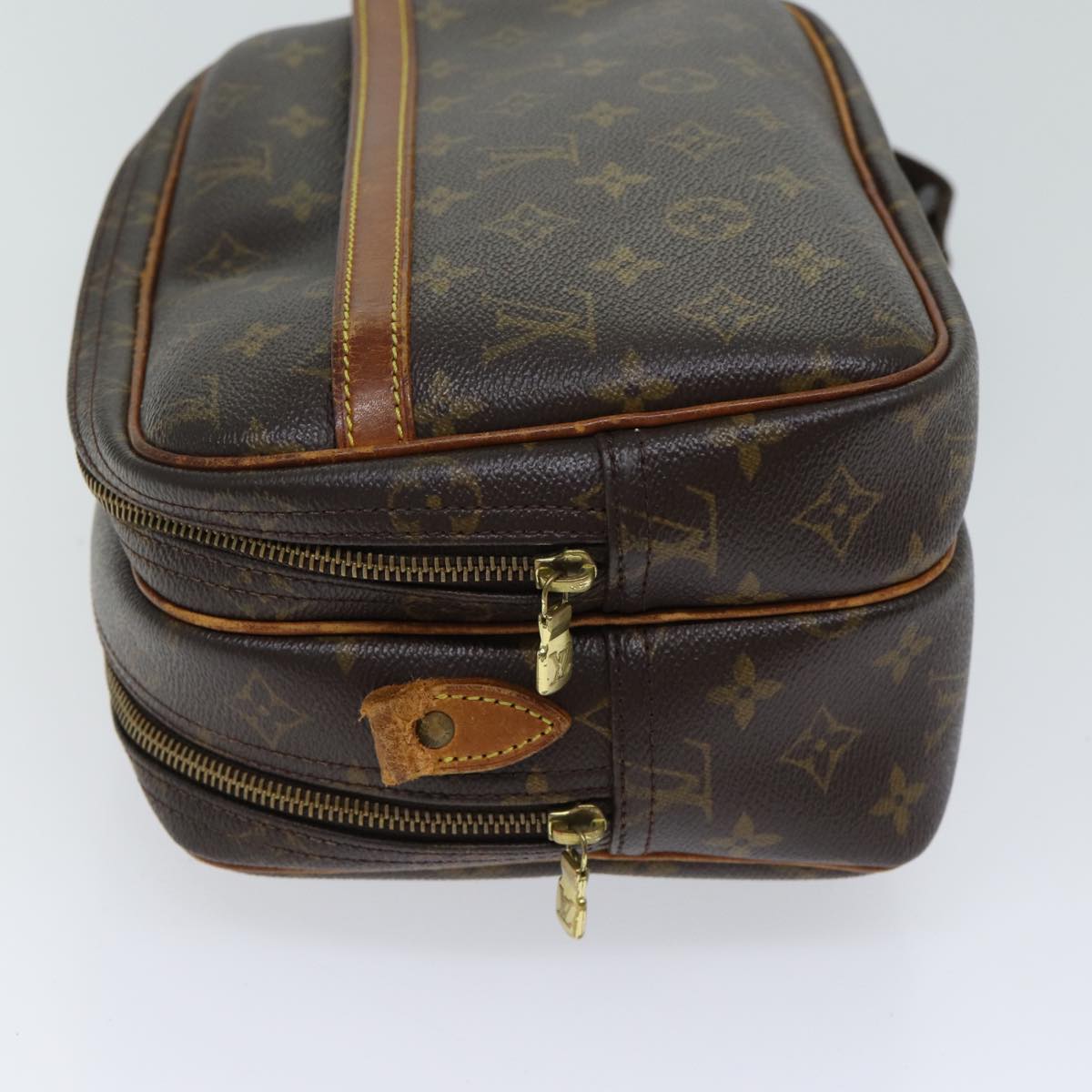 LOUIS VUITTON Monogram Reporter PM Shoulder Bag M45254 LV Auth am6032