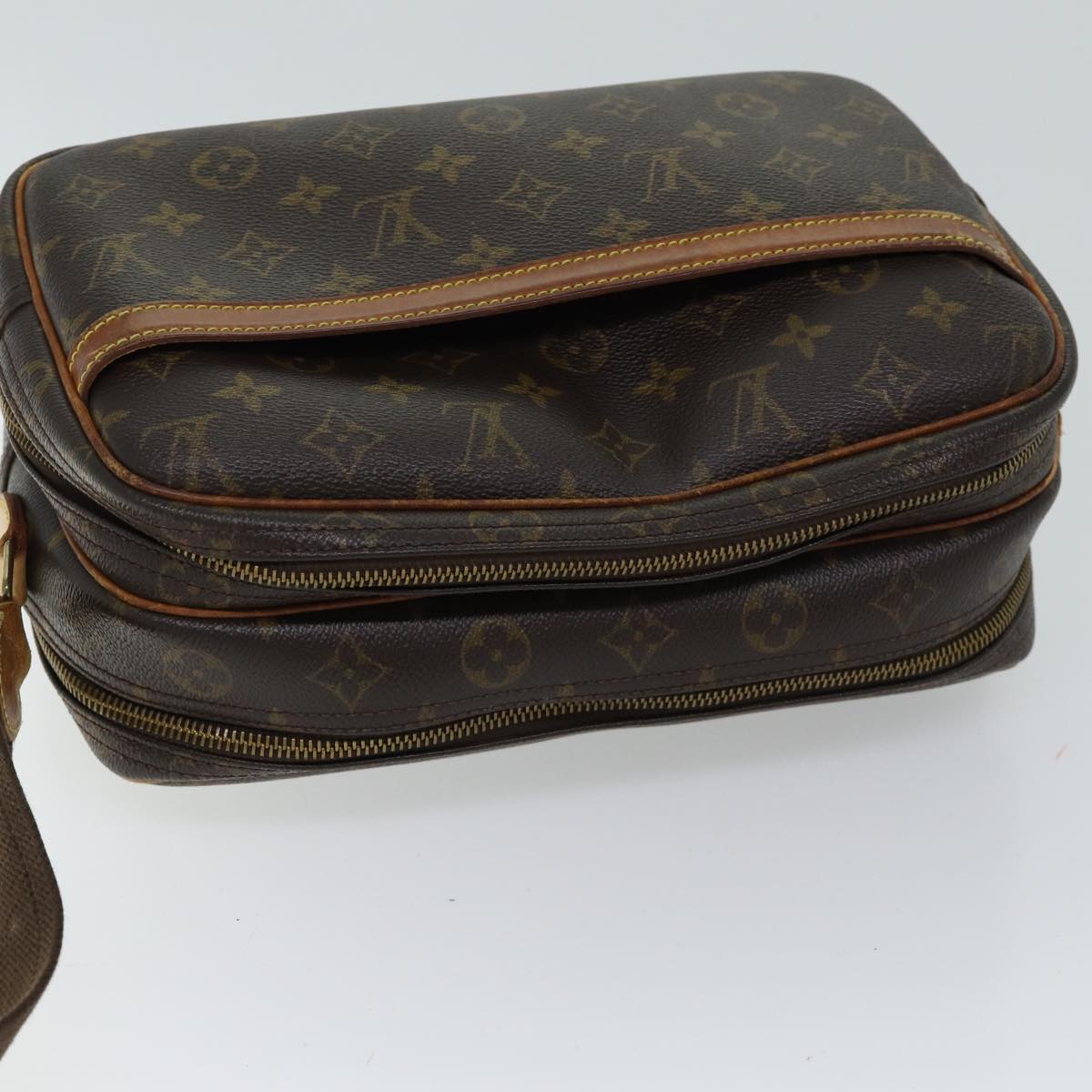 LOUIS VUITTON Monogram Reporter PM Shoulder Bag M45254 LV Auth am6032