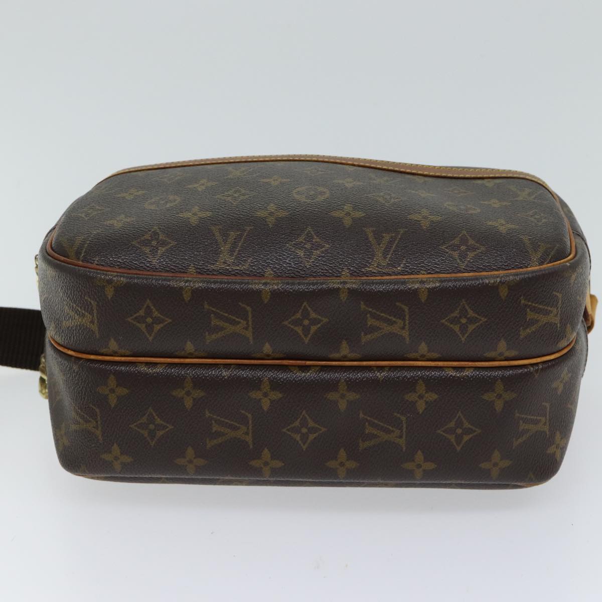 LOUIS VUITTON Monogram Reporter PM Shoulder Bag M45254 LV Auth am6032