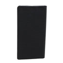 LOUIS VUITTON Epi Porte Cartes Credit Long Wallet Black M63212 LV Auth am6036V-2
