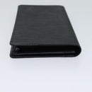 LOUIS VUITTON Epi Porte Cartes Credit Long Wallet Black M63212 LV Auth am6036V-3