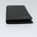 LOUIS VUITTON Epi Porte Cartes Credit Long Wallet Black M63212 LV Auth am6036V-4