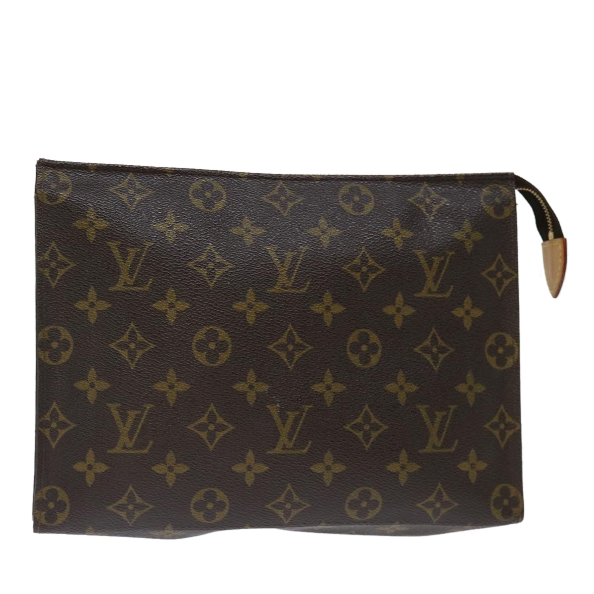 LOUIS VUITTON Monogram Poche Toilette 26 Pouch M47542 LV Auth am6042