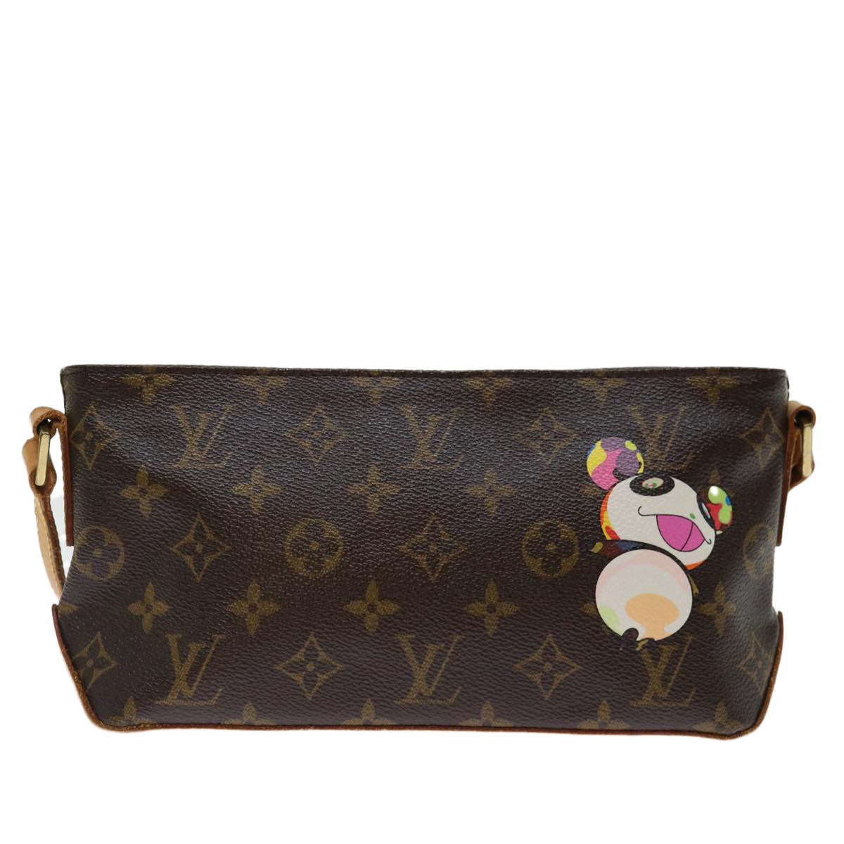 LOUIS VUITTON Monogram Panda Trotteur Shoulder Bag M51241 LV Auth am6046