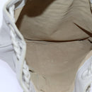 BOTTEGA VENETA INTRECCIATO Hand Bag Leather White 147716 Auth am6052-10