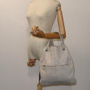 BOTTEGA VENETA INTRECCIATO Hand Bag Leather White 147716 Auth am6052-19