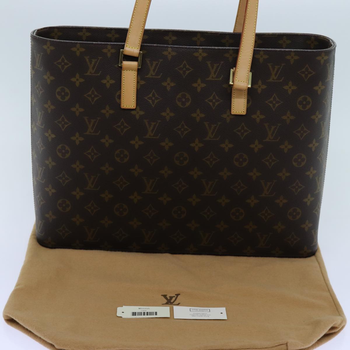 LOUIS VUITTON Monogram Luco Tote Bag M51155 LV Auth am6059A