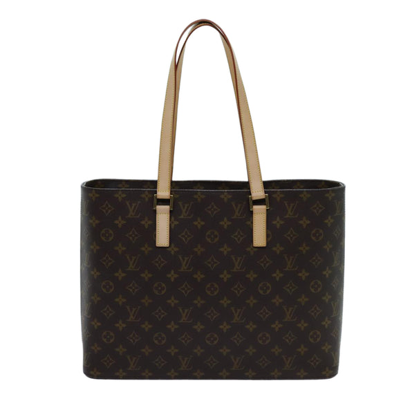LOUIS VUITTON Monogram Luco Tote Bag M51155 LV Auth am6059A