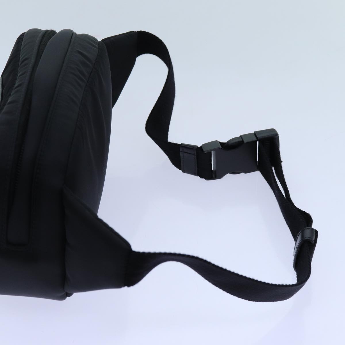 PRADA Body Bag Nylon Black 1BL025 Auth am6061