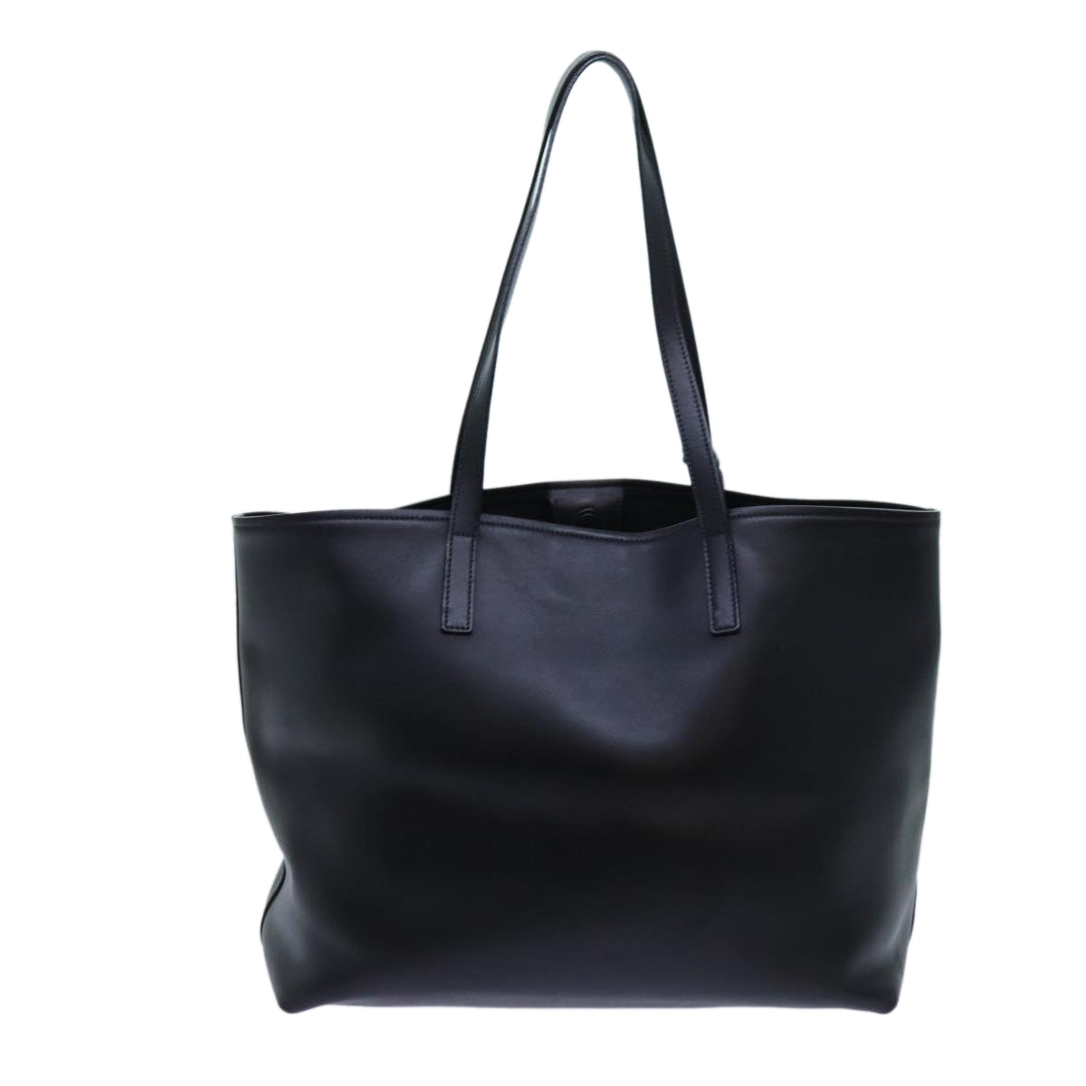 PRADA Tote Bag Leather Black 1BG046 Auth am6062 - 0