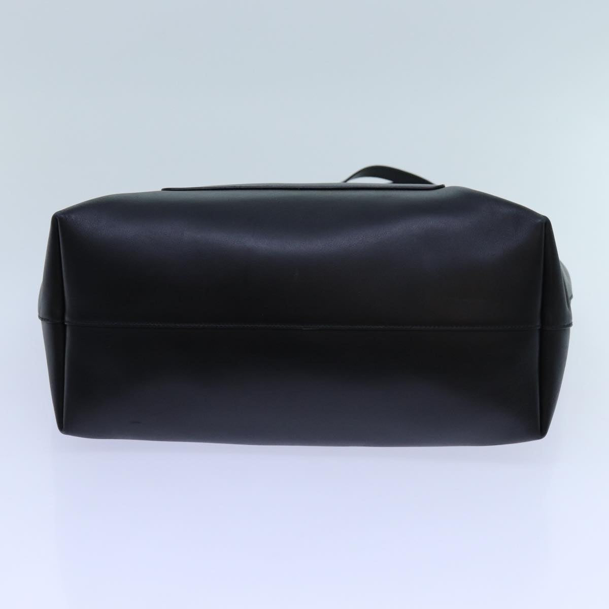 PRADA Tote Bag Leather Black 1BG046 Auth am6062