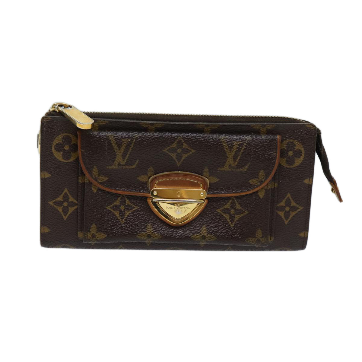 LOUIS VUITTON Monogram Portefeuille Astrid Long Wallet M61781 LV Auth am6064