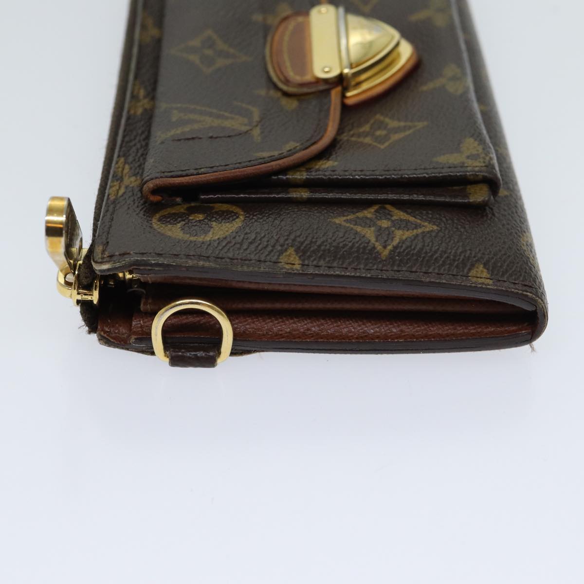 LOUIS VUITTON Monogram Portefeuille Astrid Long Wallet M61781 LV Auth am6064