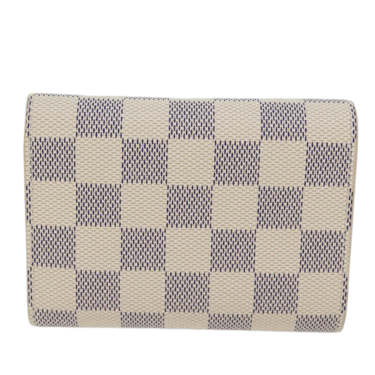 LOUIS VUITTON Damier Azur Portefeuille Victorine Wallet N64022 LV Auth am6071A - 0