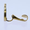 Christian Dior Earring Gold Auth am6078-4
