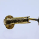 Christian Dior Earring Gold Auth am6078-8