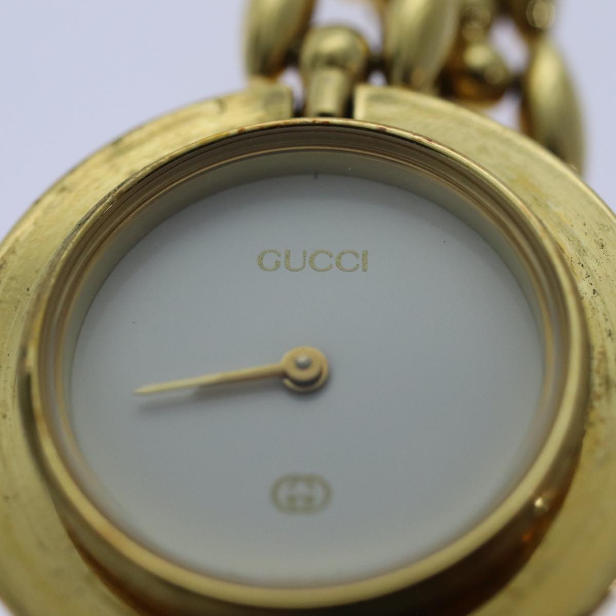 GUCCI Watches metal Gold Auth am6083