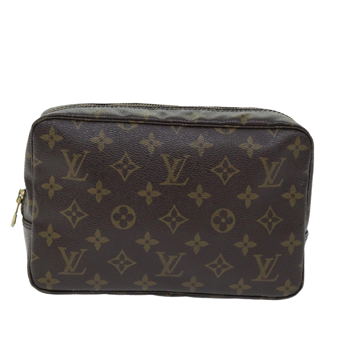 LOUIS VUITTON Monogram Trousse Toilette 23 Clutch Bag M47524 LV Auth am6087