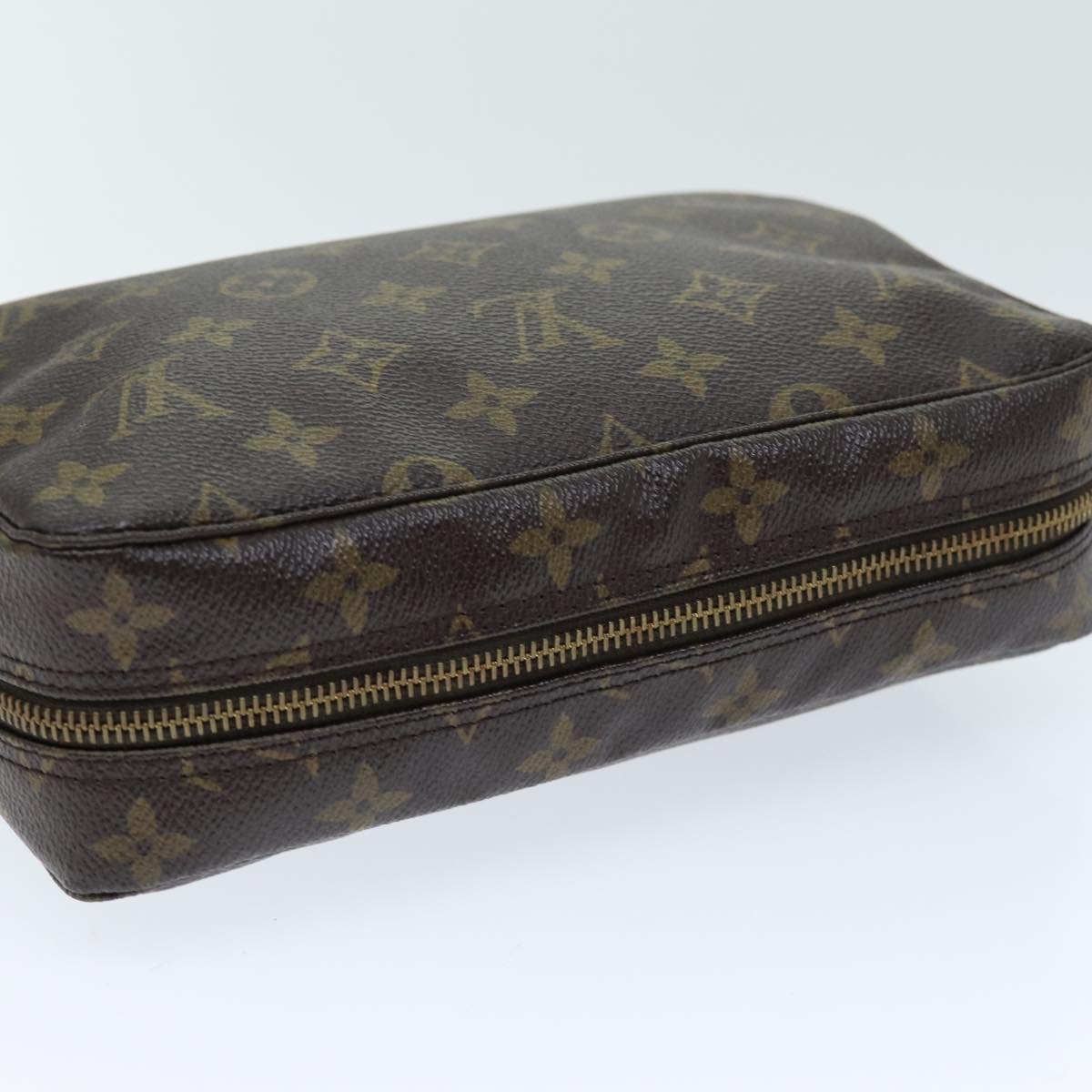 LOUIS VUITTON Monogram Trousse Toilette 23 Clutch Bag M47524 LV Auth am6087