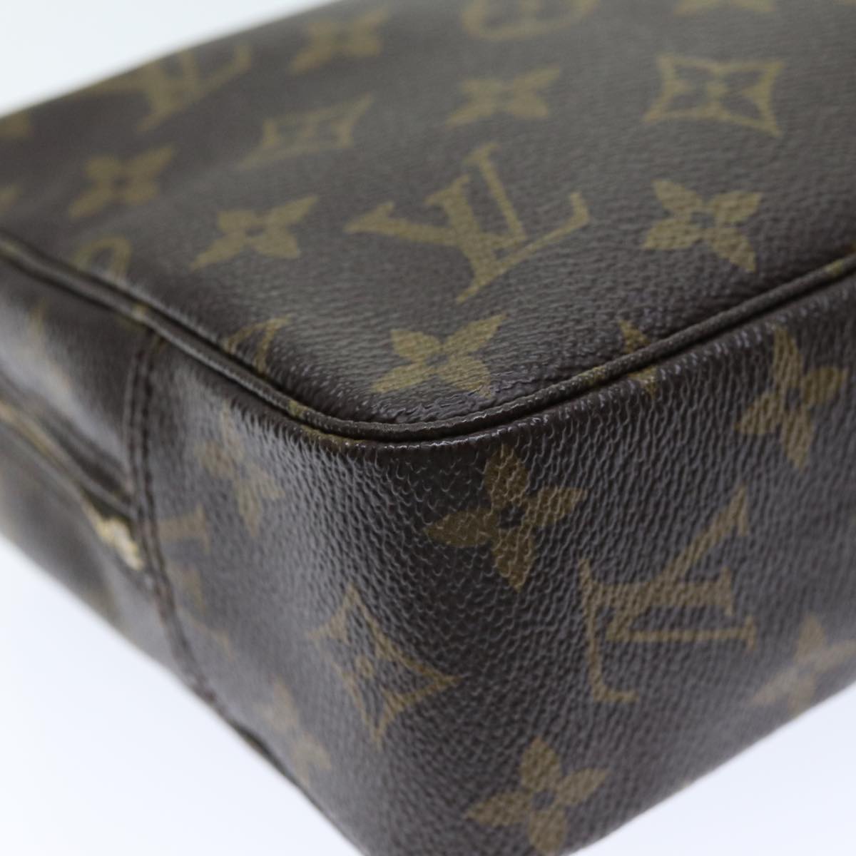 LOUIS VUITTON Monogram Trousse Toilette 23 Clutch Bag M47524 LV Auth am6087