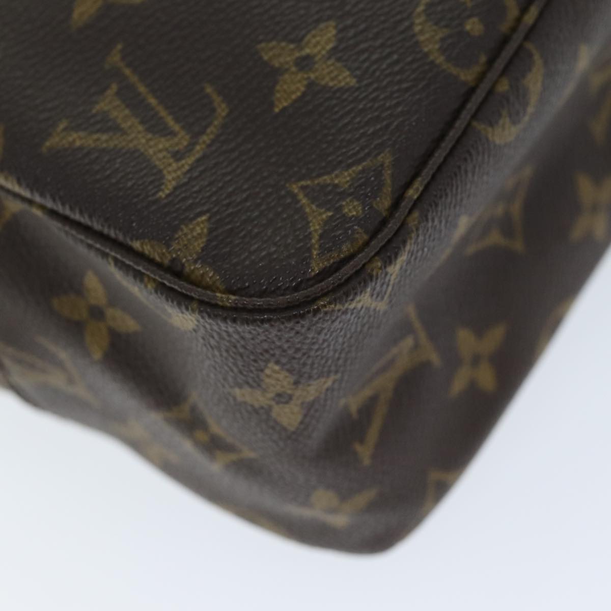 LOUIS VUITTON Monogram Trousse Toilette 28 Clutch Bag M47522 LV Auth am6088