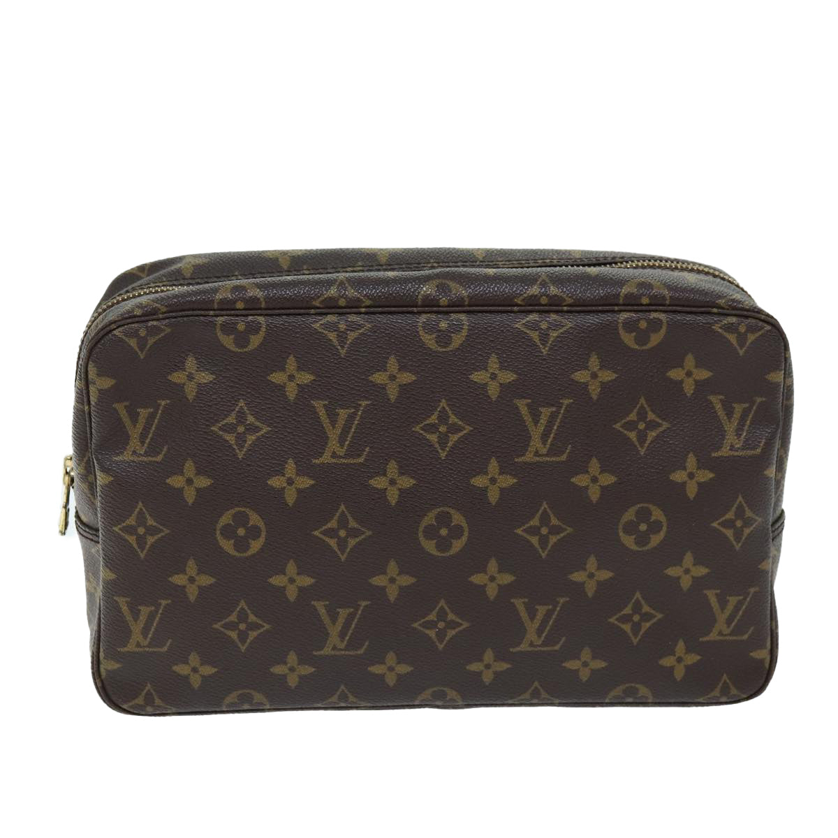 LOUIS VUITTON Monogram Trousse Toilette 28 Clutch Bag M47522 LV Auth am6088