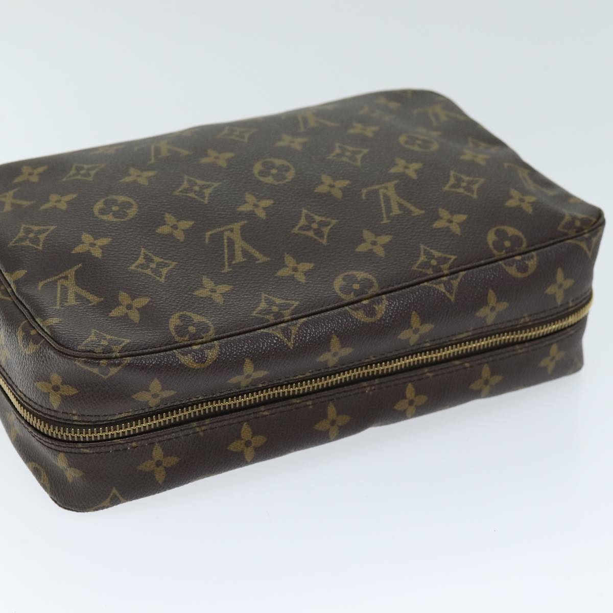 LOUIS VUITTON Monogram Trousse Toilette 28 Clutch Bag M47522 LV Auth am6088