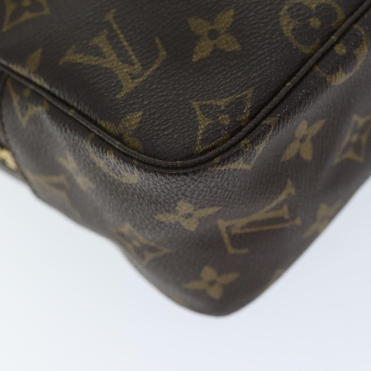 LOUIS VUITTON Monogram Trousse Toilette 28 Clutch Bag M47522 LV Auth am6088