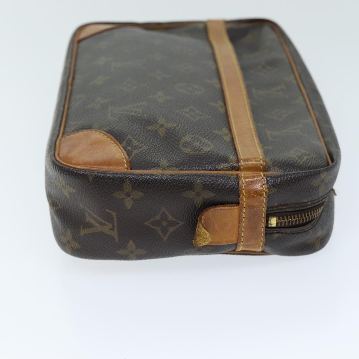 LOUIS VUITTON Monogram Compiegne 28 Clutch Bag M51845 LV Auth am6092