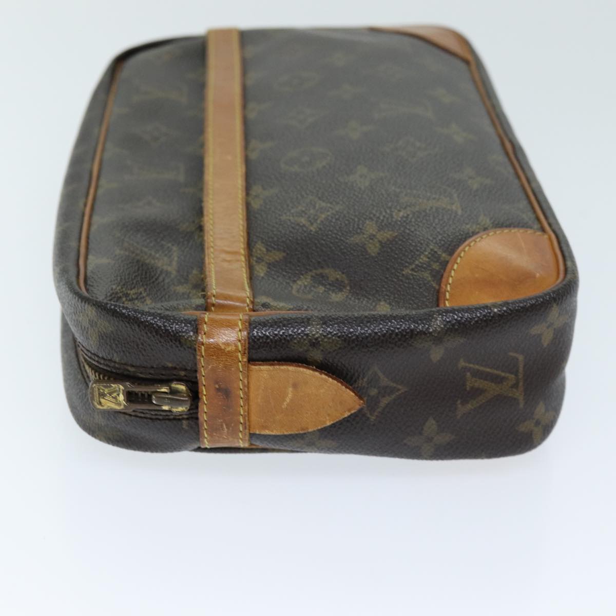 LOUIS VUITTON Monogram Compiegne 28 Clutch Bag M51845 LV Auth am6092