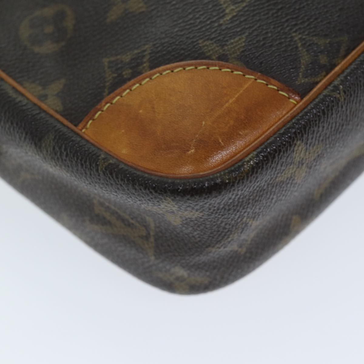 LOUIS VUITTON Monogram Compiegne 28 Clutch Bag M51845 LV Auth am6092