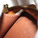 LOUIS VUITTON Epi Pochette Homme Clutch Bag Brown Zipang gold M52528 Auth am6094-12