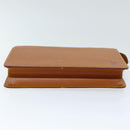 LOUIS VUITTON Epi Pochette Homme Clutch Bag Brown Zipang gold M52528 Auth am6094-6