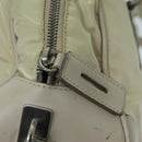 PRADA Shoulder Bag Nylon Beige Auth am6097-19