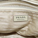 PRADA Shoulder Bag Nylon Beige Auth am6097-21