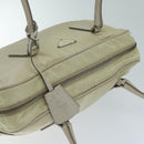 PRADA Shoulder Bag Nylon Beige Auth am6097-6