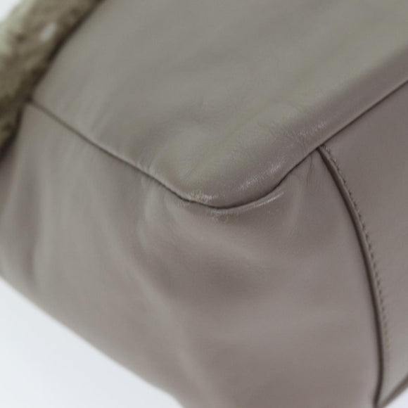 Salvatore Ferragamo Hand Bag Leather Pink Auth am6099