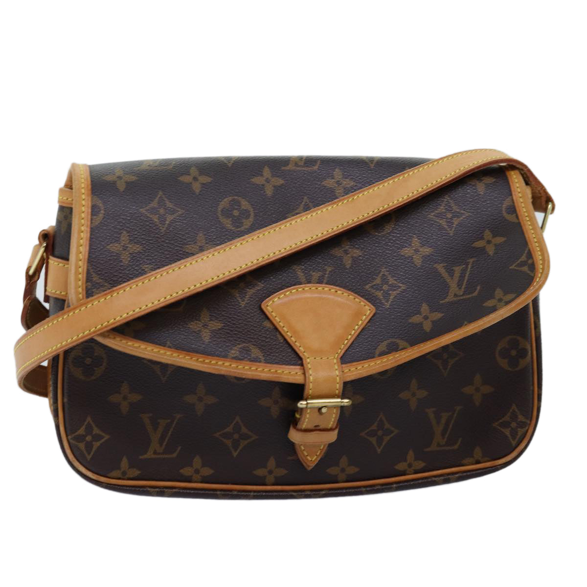 LOUIS VUITTON Monogram Sologne Shoulder Bag M42250 LV Auth am6103