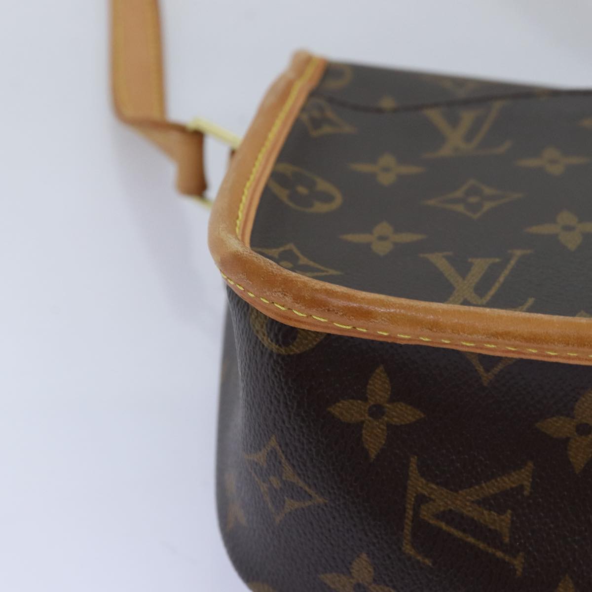 LOUIS VUITTON Monogram Sologne Shoulder Bag M42250 LV Auth am6103